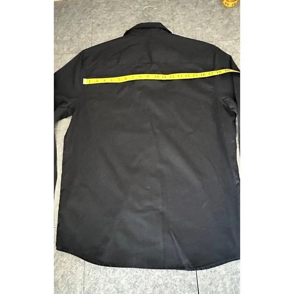 Good Man Brand Long Sleeve Button Down Dress Shirt, Blue, Casual L - Picture 15 of 16